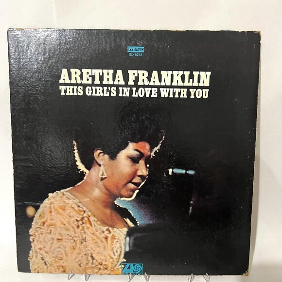 Aretha Franklin Vinyl Record Album This Girls In Love With You Original LP 1970
